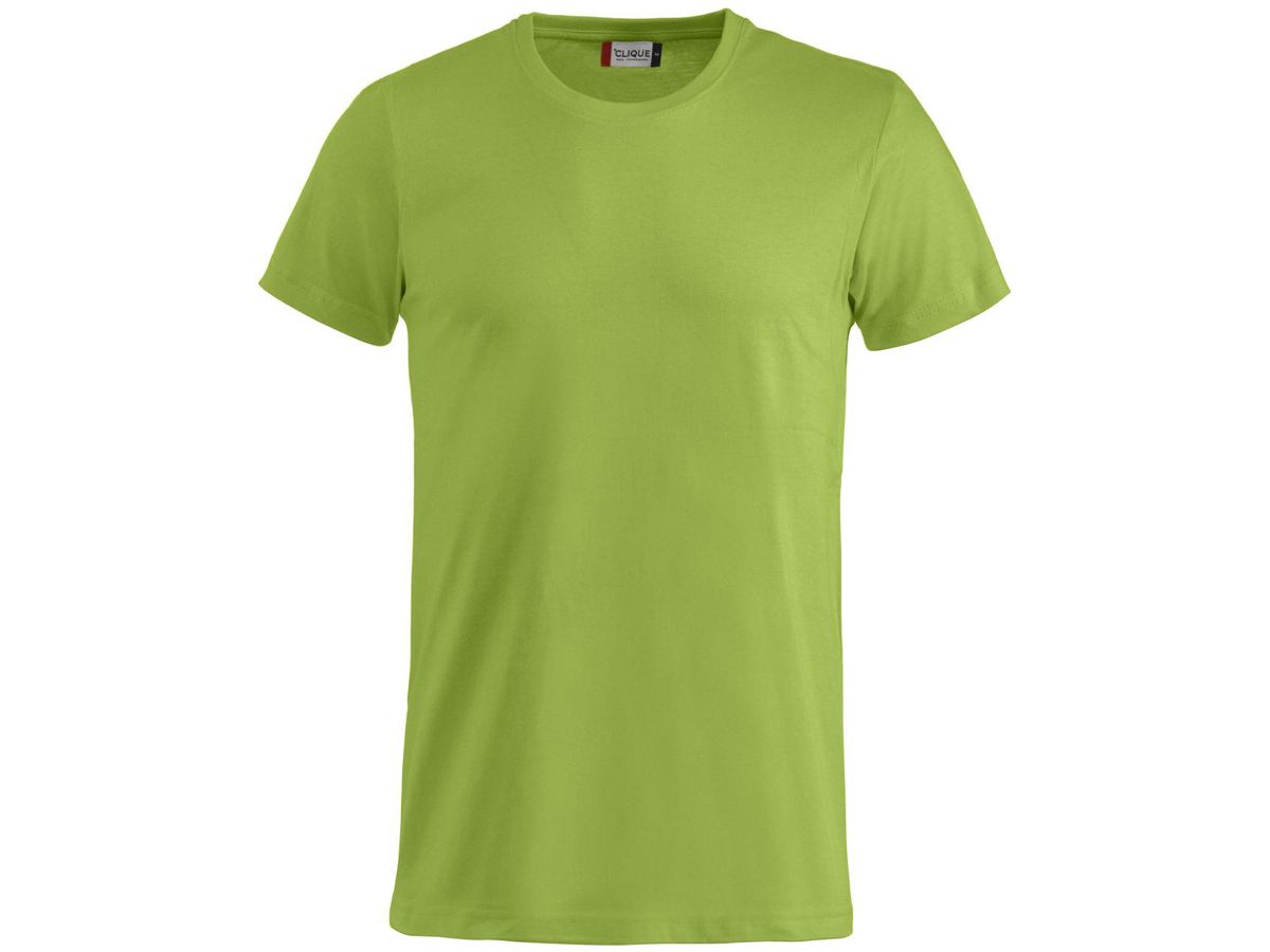 CLIQUE BASIC-T T-Shirt Grösse 3XL - hellgrün, 100% Baumwolle 145g/m²