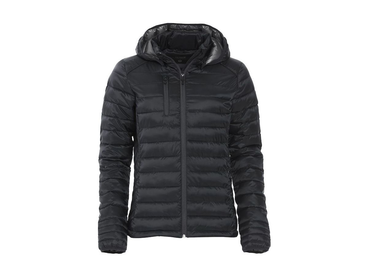 Hudson Steppjacke Ladies Gr. XS - schwarz, mit daunenähnlicher Wattierung