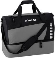 Erima CLUB 5 Sporttasche mit Bodenfach - granit/schwarz, 600D Polyester