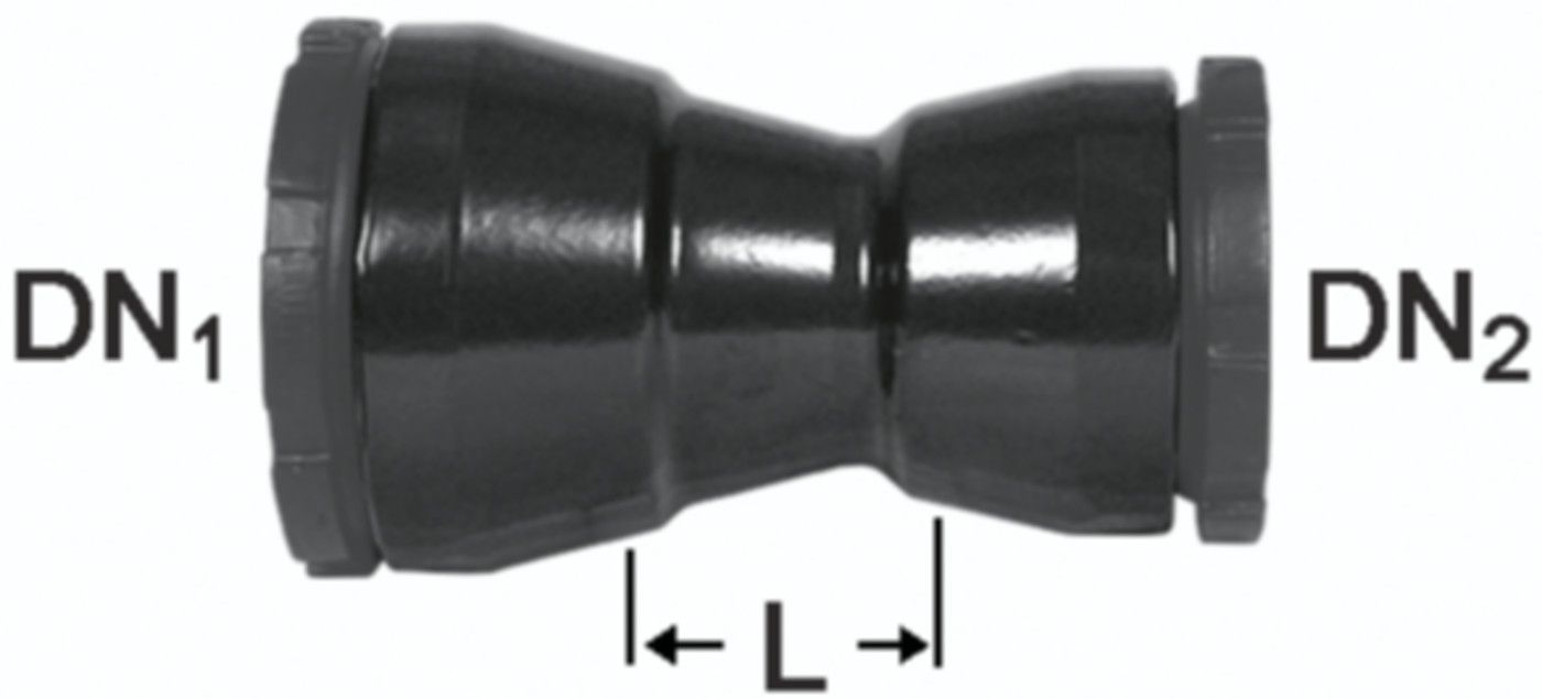 Schraubmuffenkaliberwechsel 2 Muffen - Fig. 2383