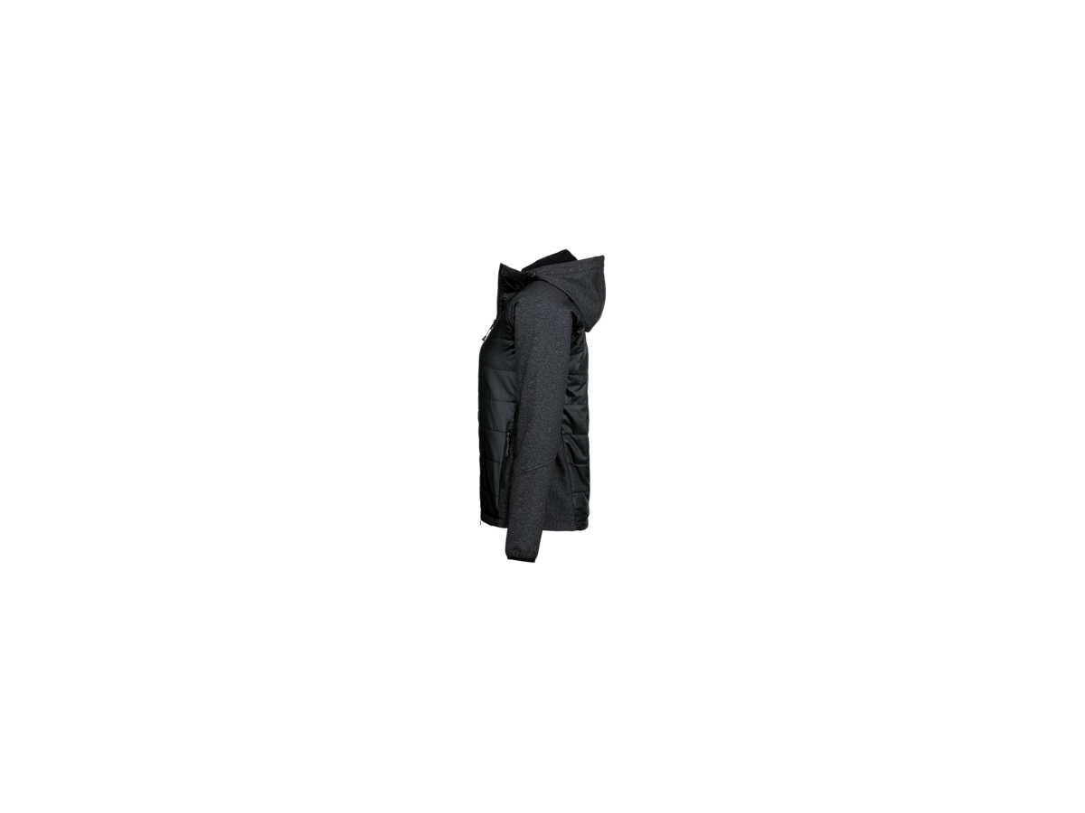 Damen-Hybridjacke Maryland XL schwarz - Polyamid, Polyester, Elasthan