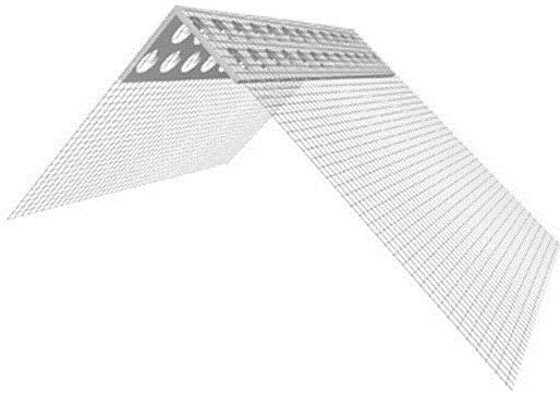 Fixit Gewebewinkel PVC - Länge 250 cm, 10 x 23 cm