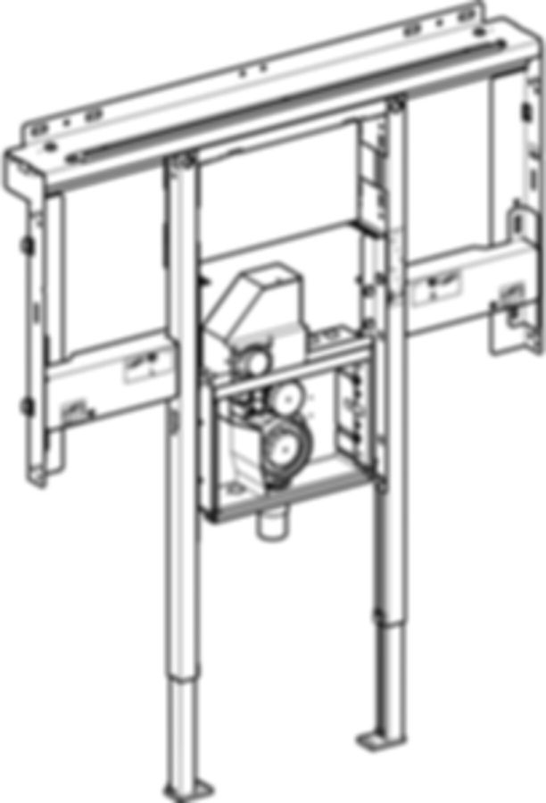 Geberit Duofix Element für one - für Waschtisch und Wandarmatur