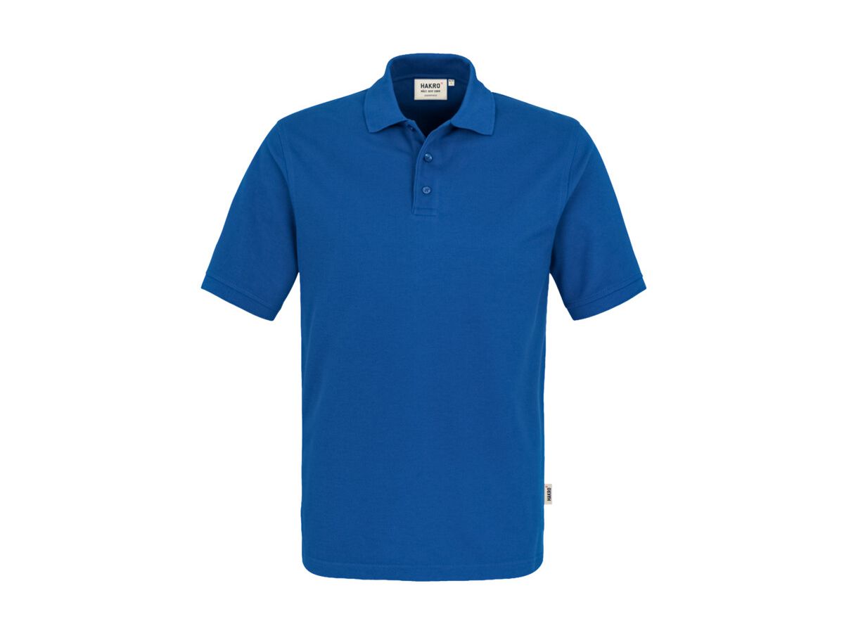 Poloshirt Top Piqué aus 100 % Baumwolle - grau-mel.: 60 % Polyester, 40 % Baumwoll