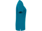 Damen-Poloshirt Top Gr. XL, petrol - 100% Baumwolle, 200 g/m²