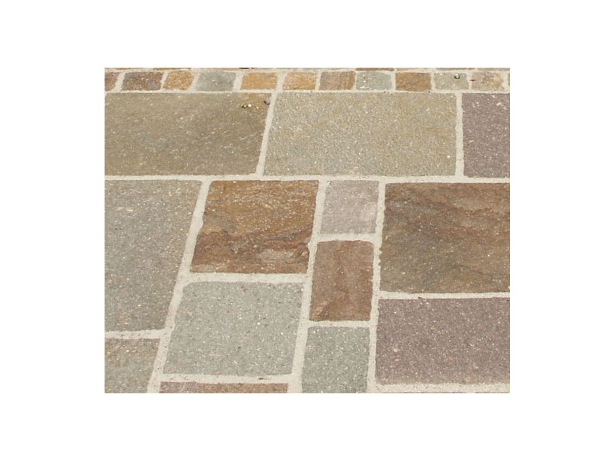 Porphyr Bodenplatten 2-6 x 25 cm x frei - Oberfläche gespalten