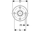 MPF-Flansch mit Steckende 88.9 mm - DN 80, PN 10/16