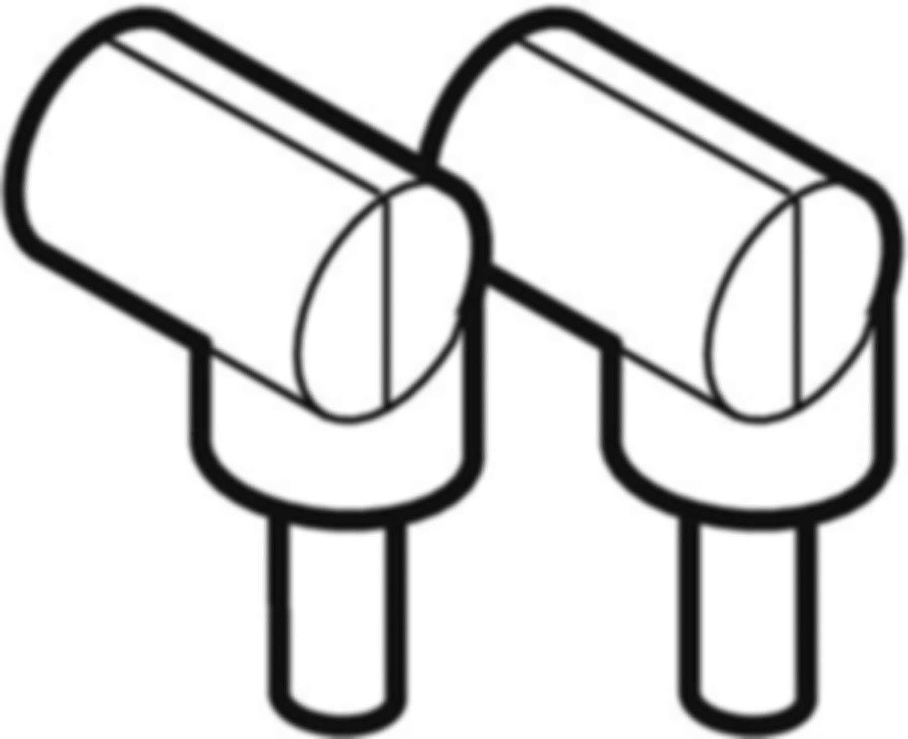 Winkeladapterset - für Elektroschweissgerät