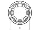 Schwarzrohradapter Simplex PLUS - mit IG