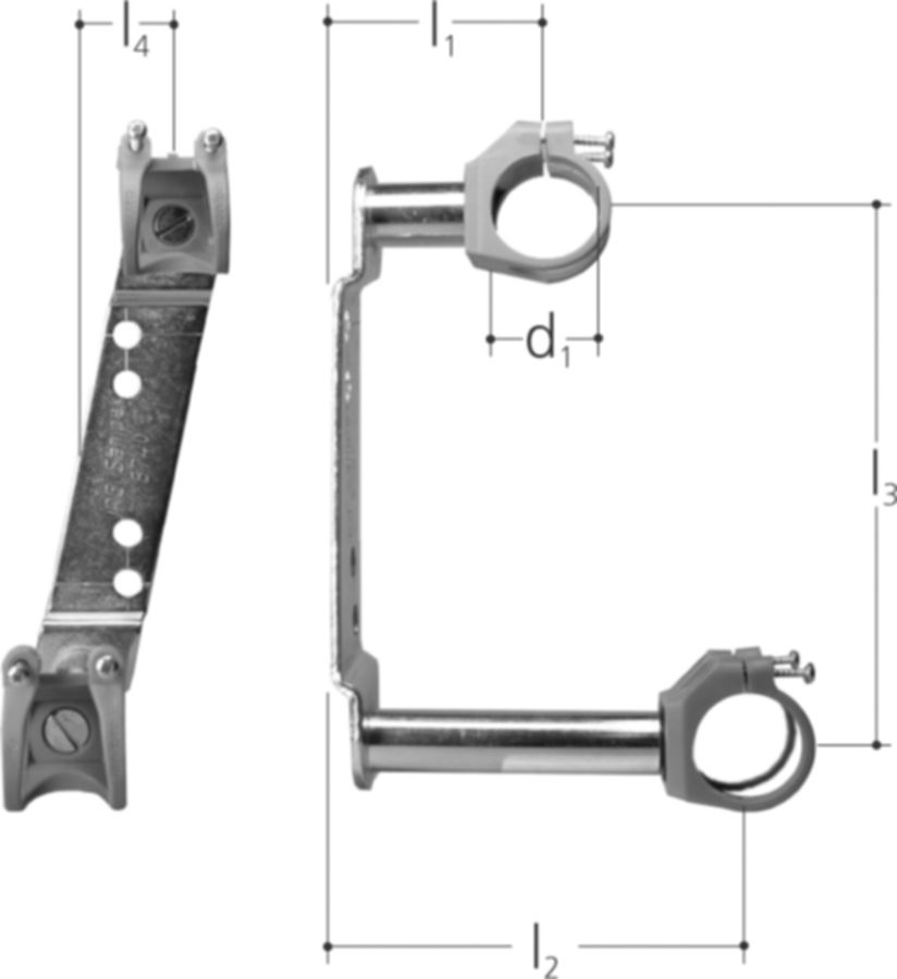 Sanipex Halterung für Verteiler