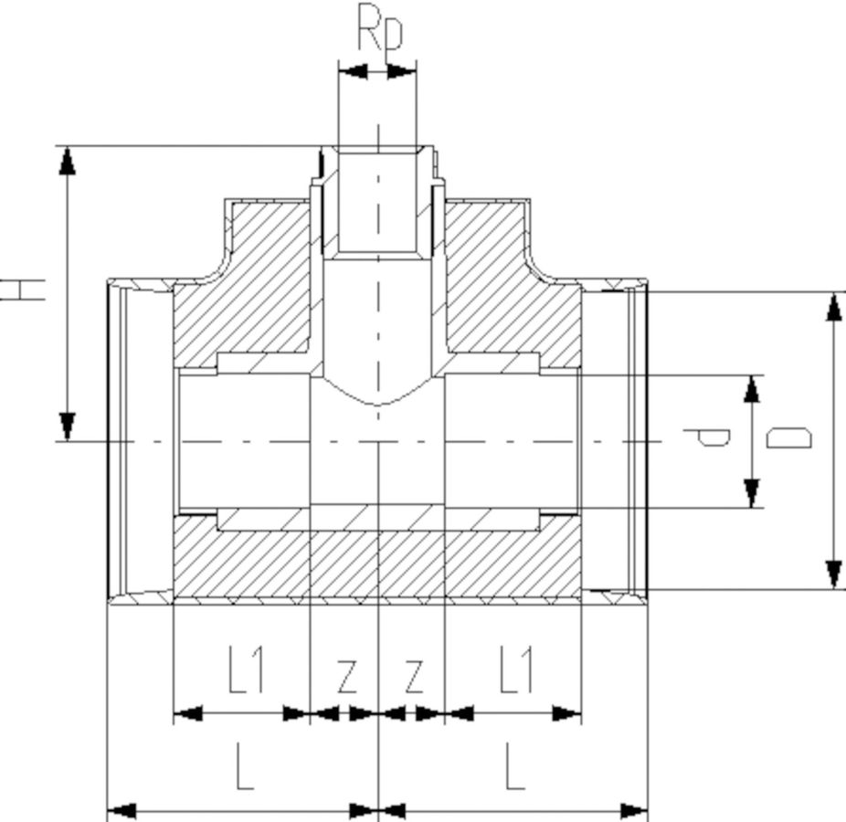 +GF+ COOL-FIT 2.0 Installationsfitting - Typ 313