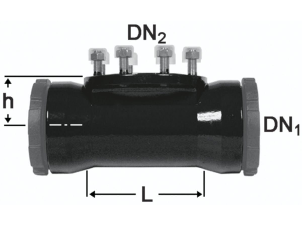 Schraubmuffen-T Universal - Fig. 2354