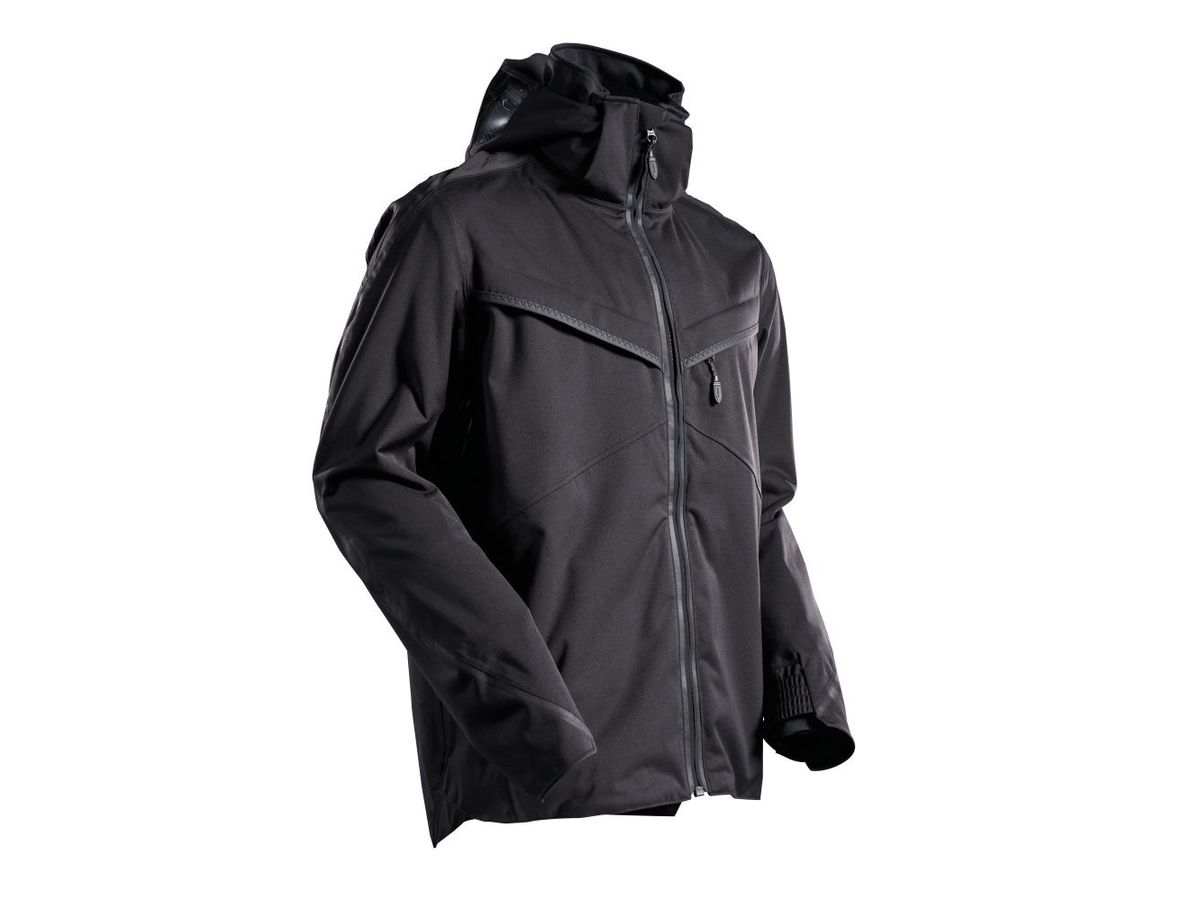 MASCOT® Jacke, schwarz Gr. XL - 100% Recyceltes Polyester