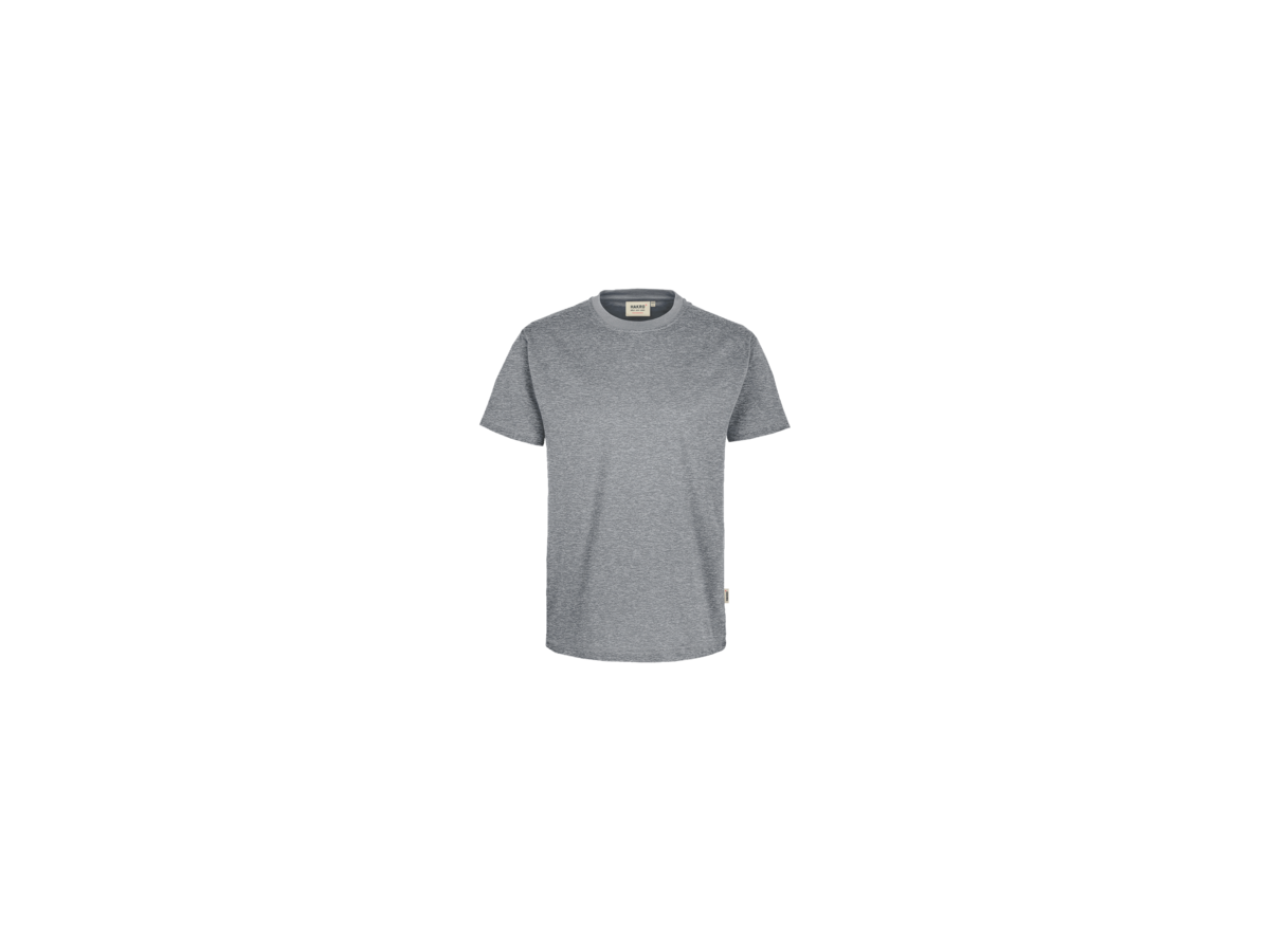 T-Shirt Performance Gr. XL, grau meliert - 50% Baumwolle, 50% Polyester, 160 g/m²