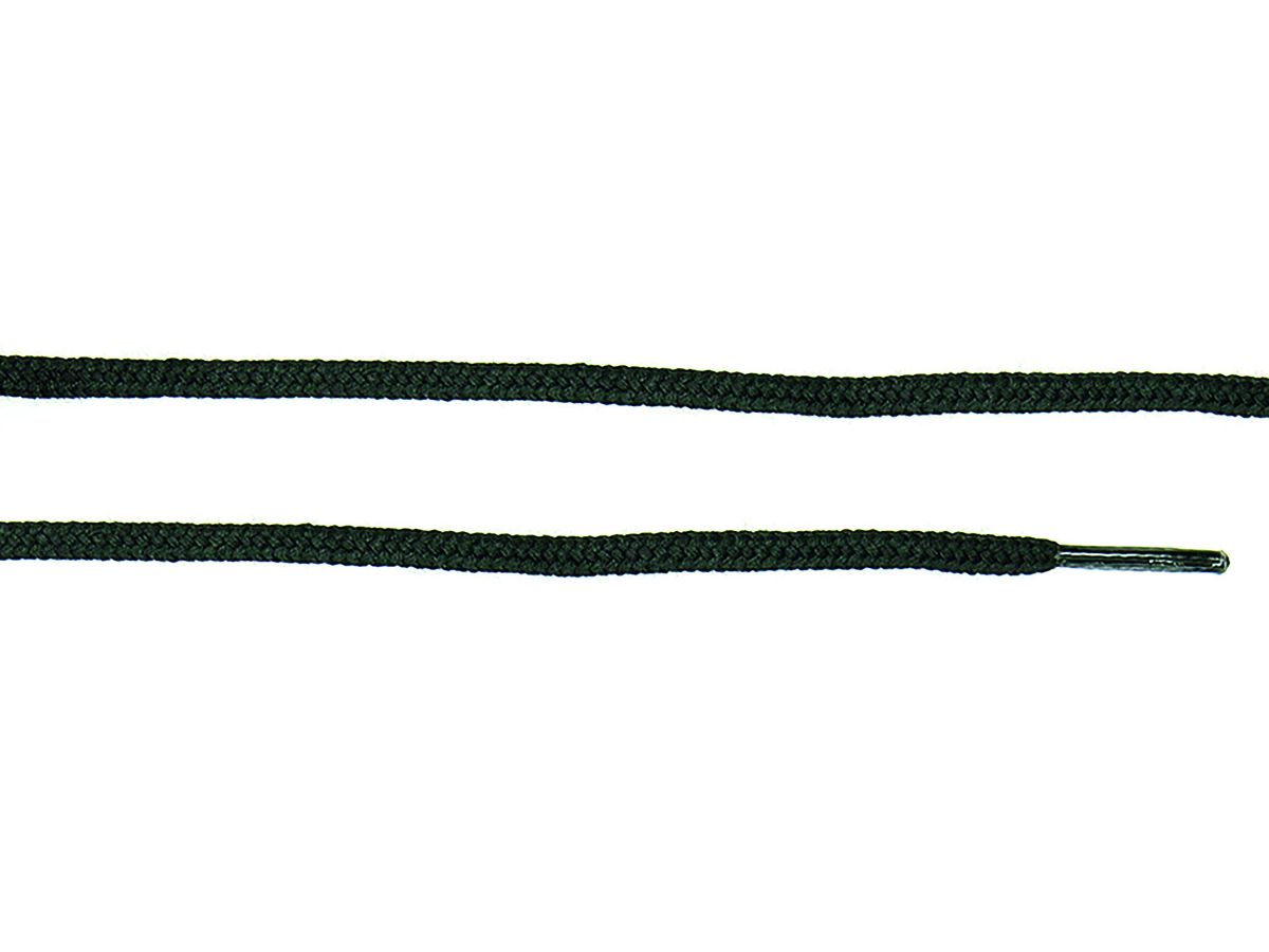 Schnürsenkel schwarz Nomex, 75 cm - Flammhemmend und robust