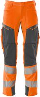 Hose mit Knietaschen, Gr. 76C46 - hi-vis orange/dunkelanthrazit