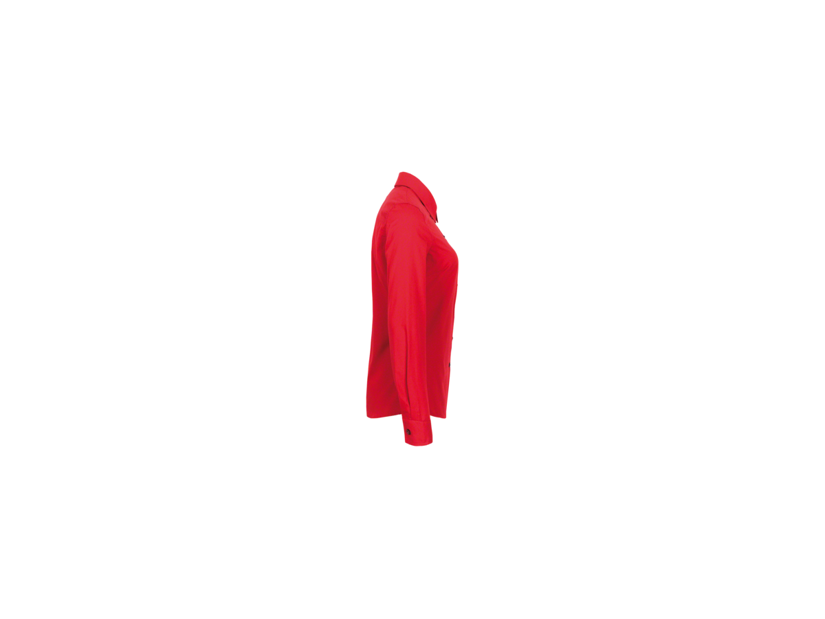 Bluse 1/1-Arm Performance Gr. 3XL, rot - 50% Baumwolle, 50% Polyester, 120 g/m²