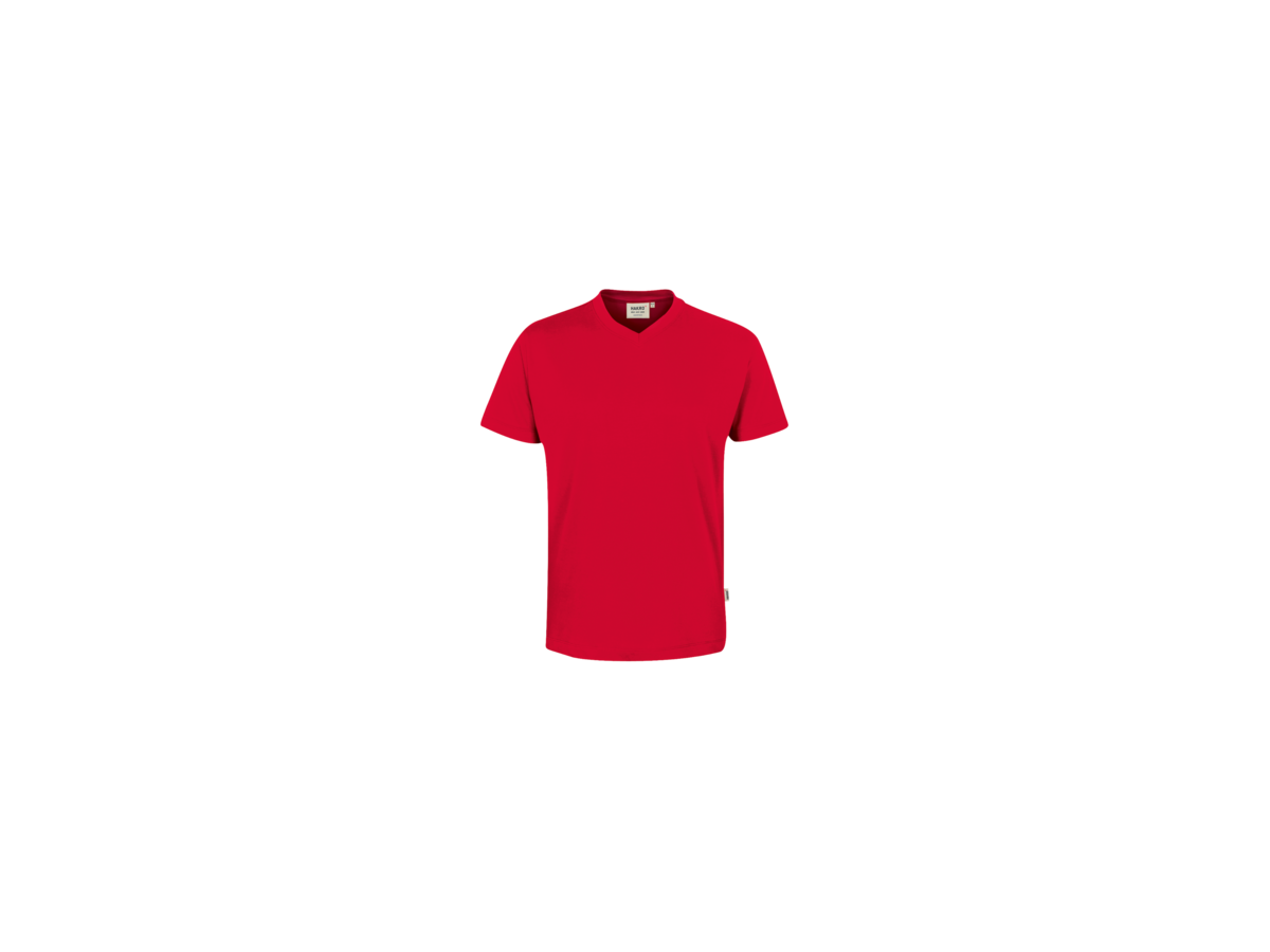 V-Shirt Classic Gr. XL, rot - 100% Baumwolle, 160 g/m²