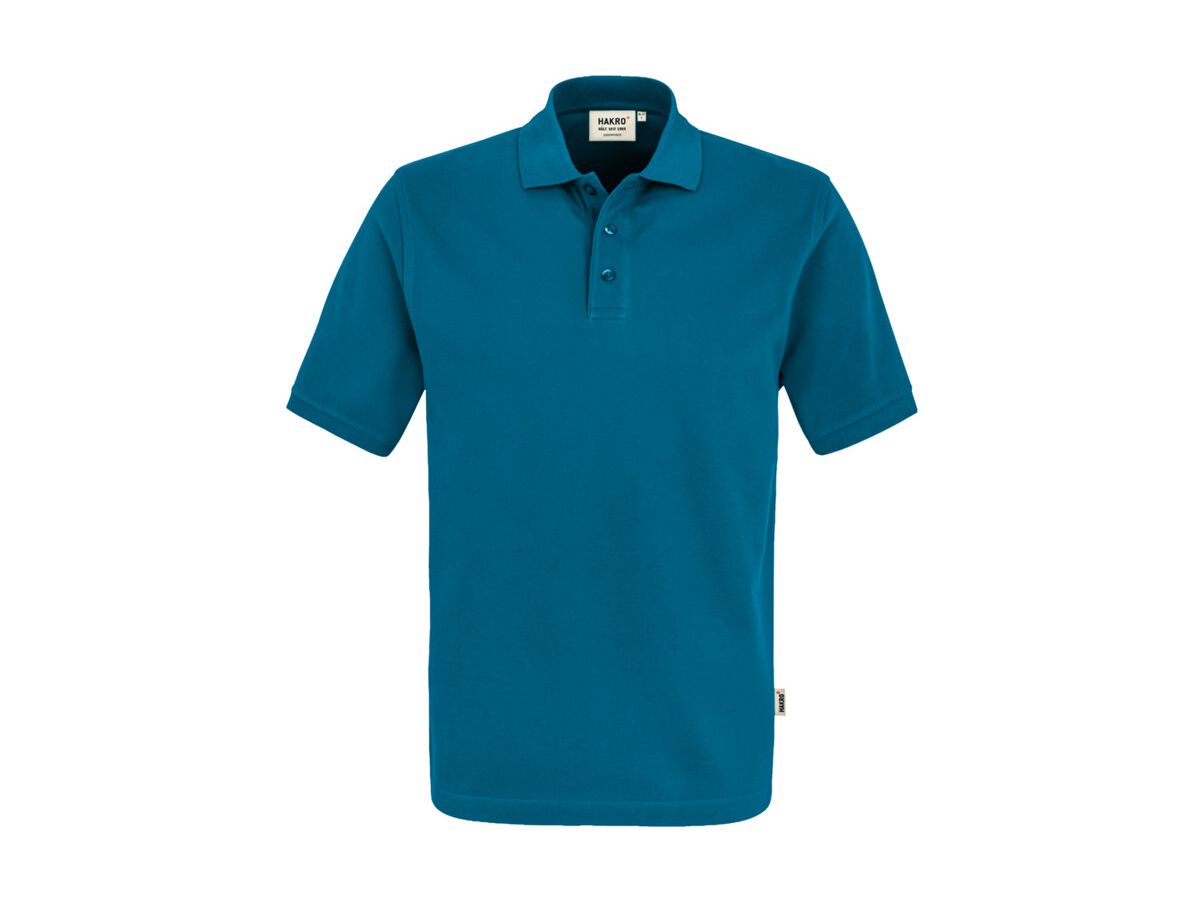 Poloshirt Top Piqué aus 100 % Baumwolle - grau-mel.: 60 % Polyester, 40 % Baumwoll