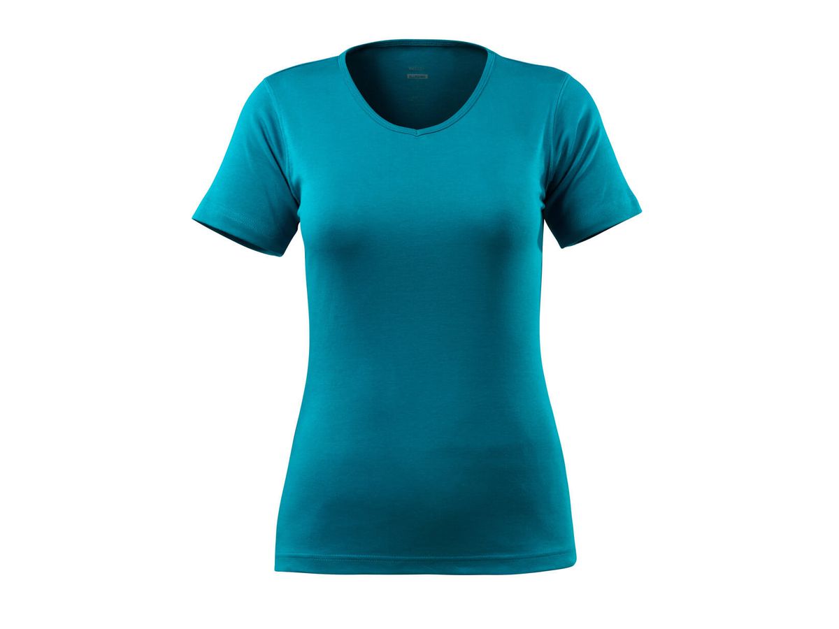 MASCOT Nice Damen T-Shirt Grösse S - petroleum, 100% Baumwolle, 220 g/m²