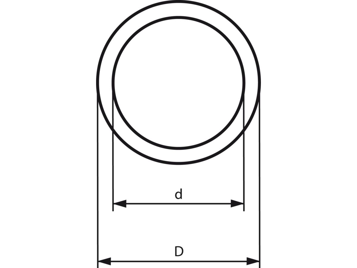 Siederohre geschweisst schwarz - EN 10217-1, P235TR1