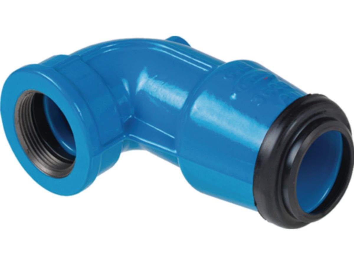 Winkel-Steckfitting Hawle 90° - mit Innengewinde