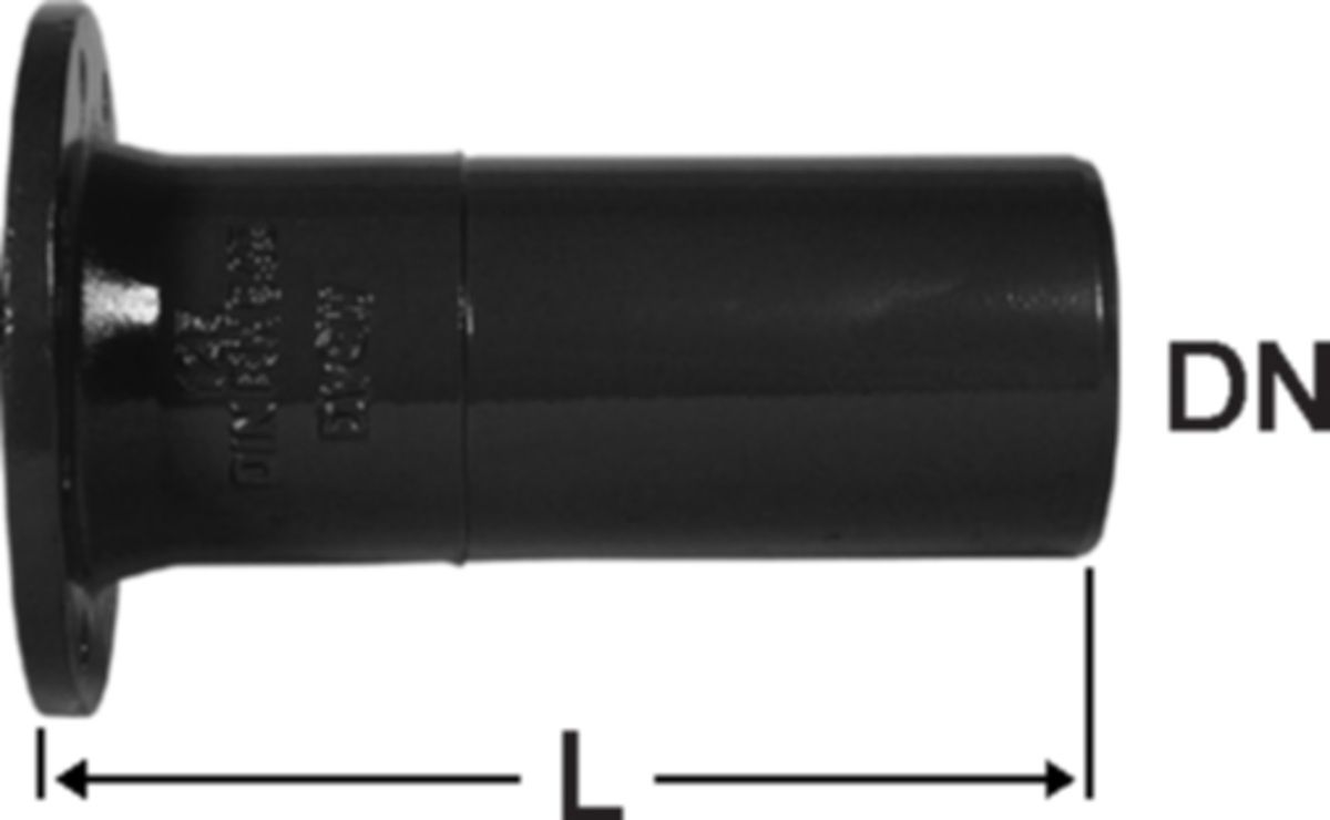 Hochdruckguss Flansch-Spitzstück - Fig. 2890