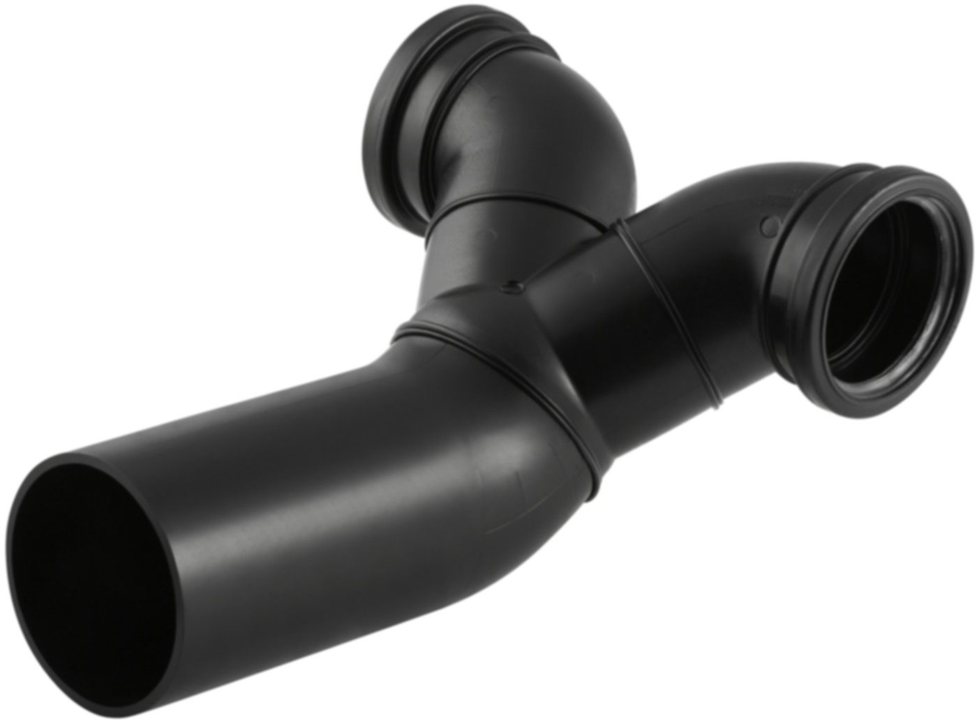 Geberit PE Wandklosett-Doppelbogen 180° - etagiert