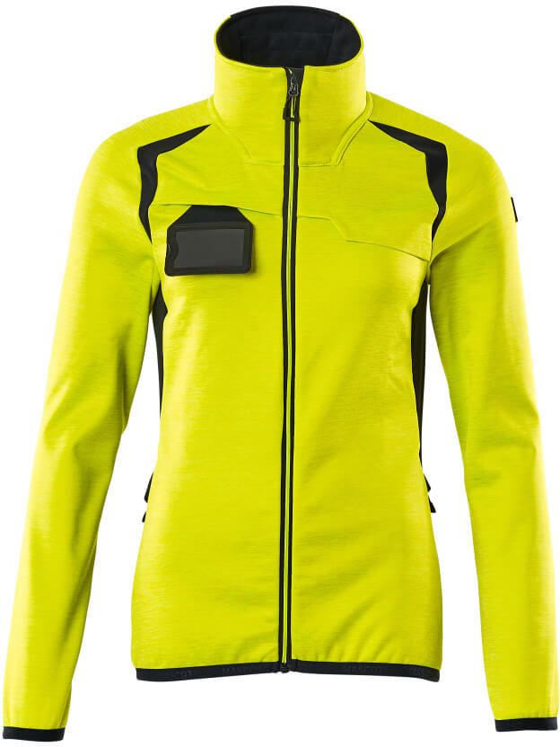 Fleecepullover mit Reissverschluss - Damenpassform, 94% PES / 6% EL, 260 g/m2