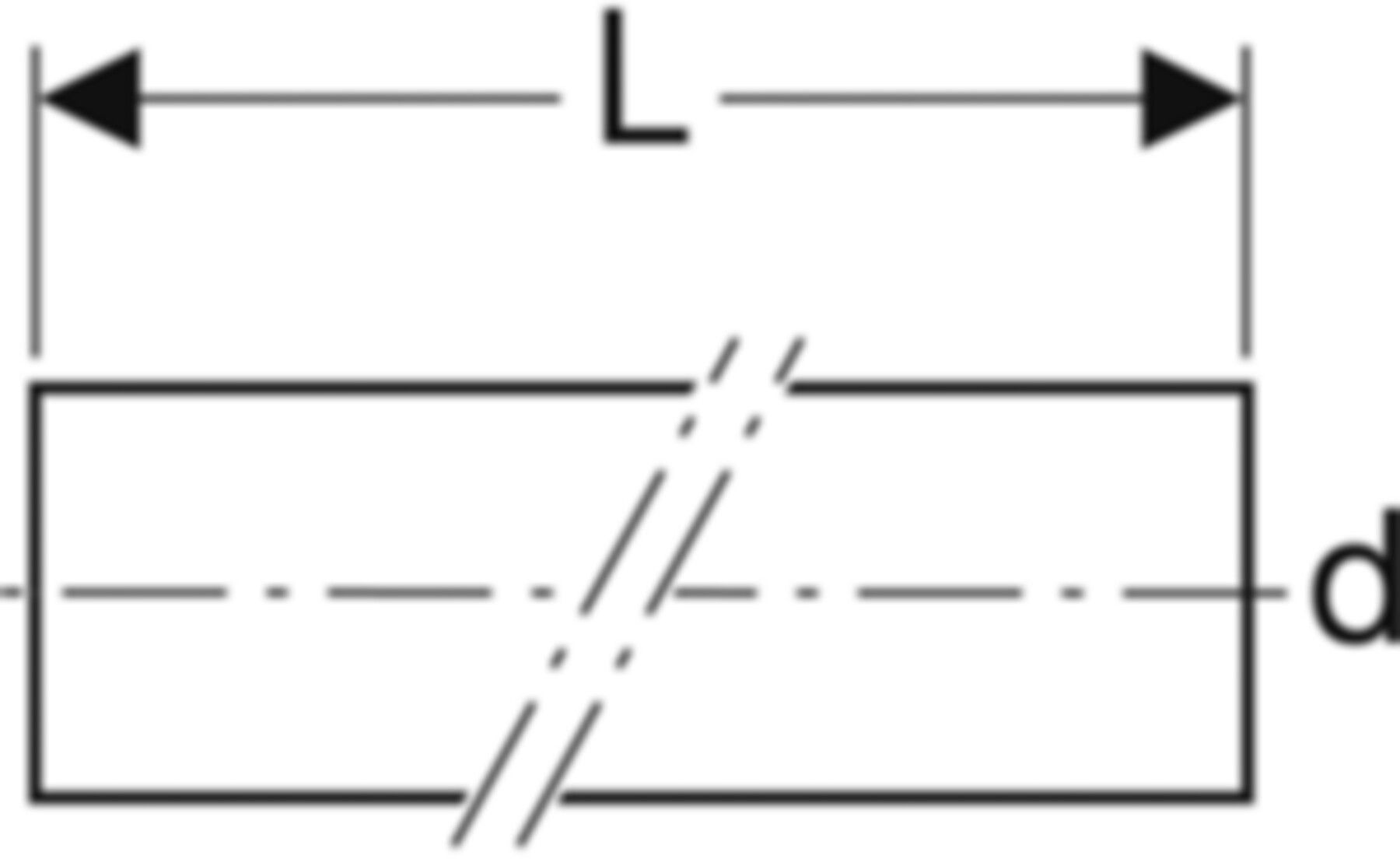 Geberit PE Rohr in Stangen à 5 m