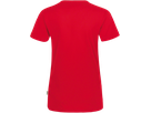 Damen-V-Shirt Performance Gr. 2XL, rot - 50% Baumwolle, 50% Polyester, 160 g/m²