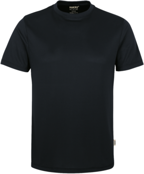 T-Shirt COOLMAX Gr. S, schwarz - 100% Polyester, 130 g/m²