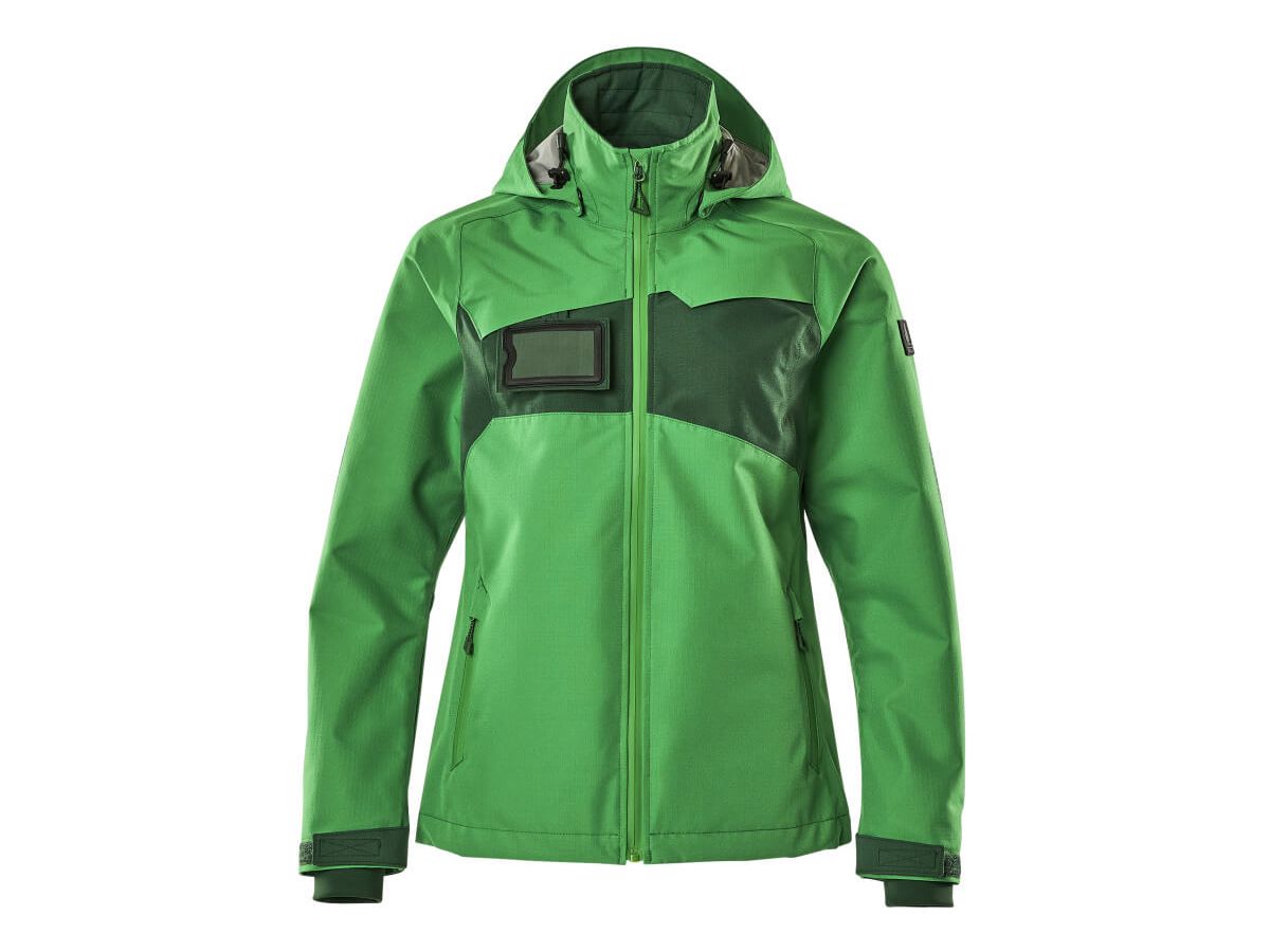 Hard Shell Jacke, wasserdicht, Gr. 3XL - grasgrün/grün, Damen, 100% PES, 210 g/m2