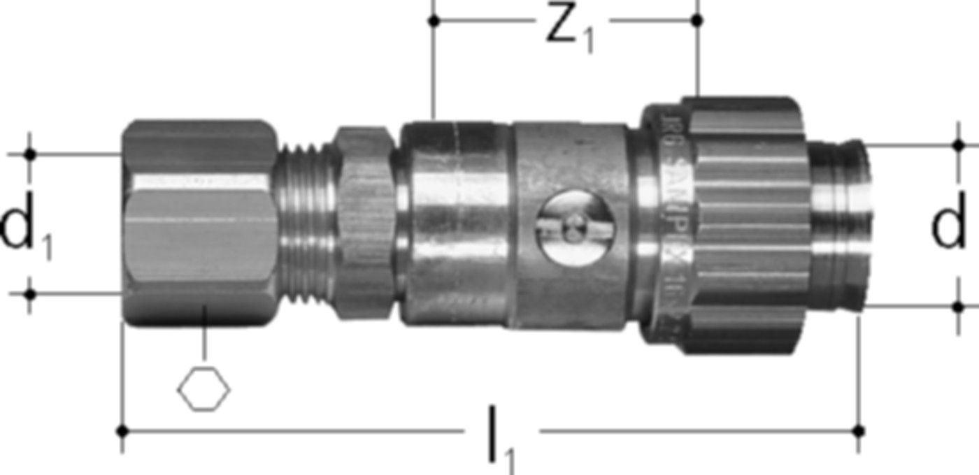 Sanipex Übergang abstellbar