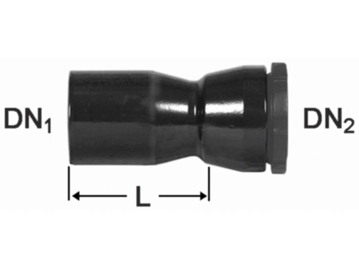 HD-Reduktion 150/125 mm Fig. 2382