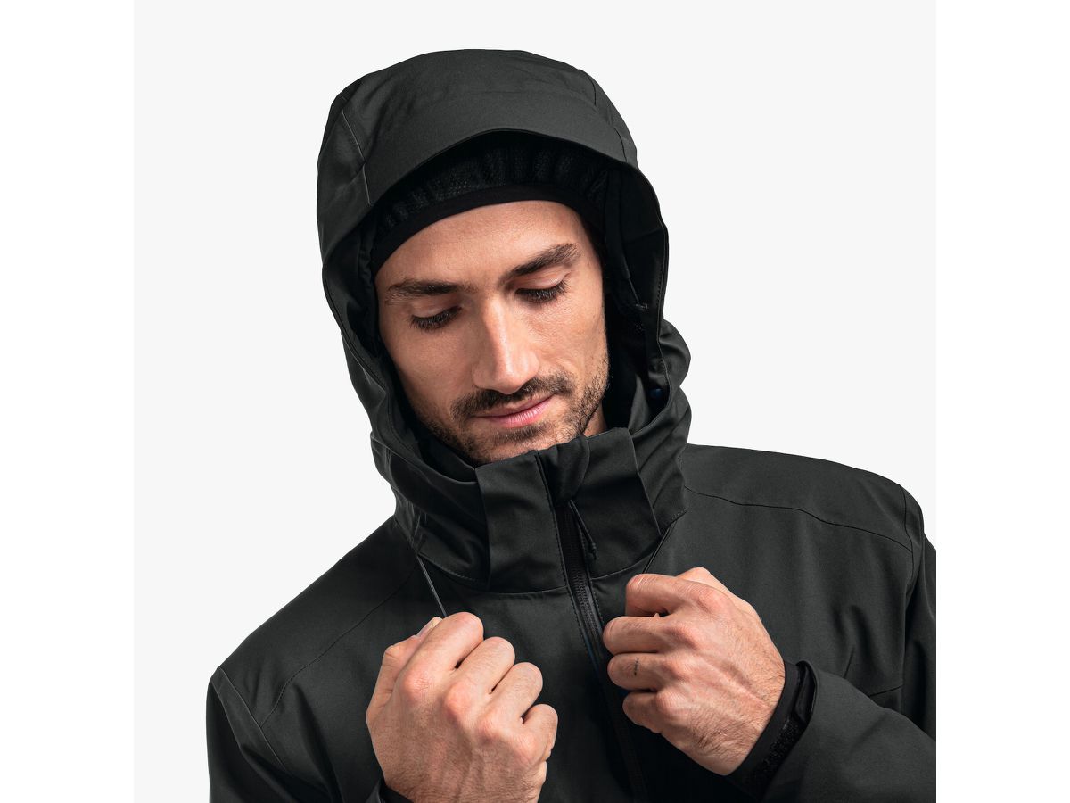 Wetterschutzjacke Zipln Herren Gr. 5XL - 88%Nylon 12%Elasthan, grün