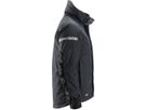 Allround Work gefütterte Jacke, Gr. M - stahlgrau/schwarz, 100% PES, 220 g/m²