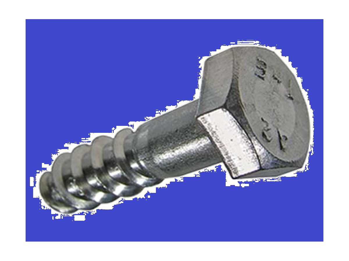 Sechskant-Holzschrauben INOX A2 DIN 571