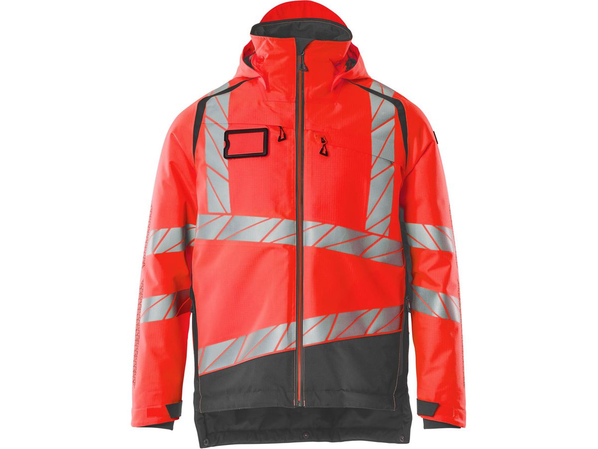 Winterjacke mit CLIMASCOT-Futter Gr. 3XL - hi-vis rot/dunkelanthrazit