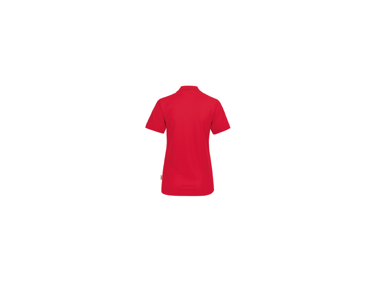 Damen-Poloshirt COOLMAX Gr. L, rot - 100% Polyester, 150 g/m²