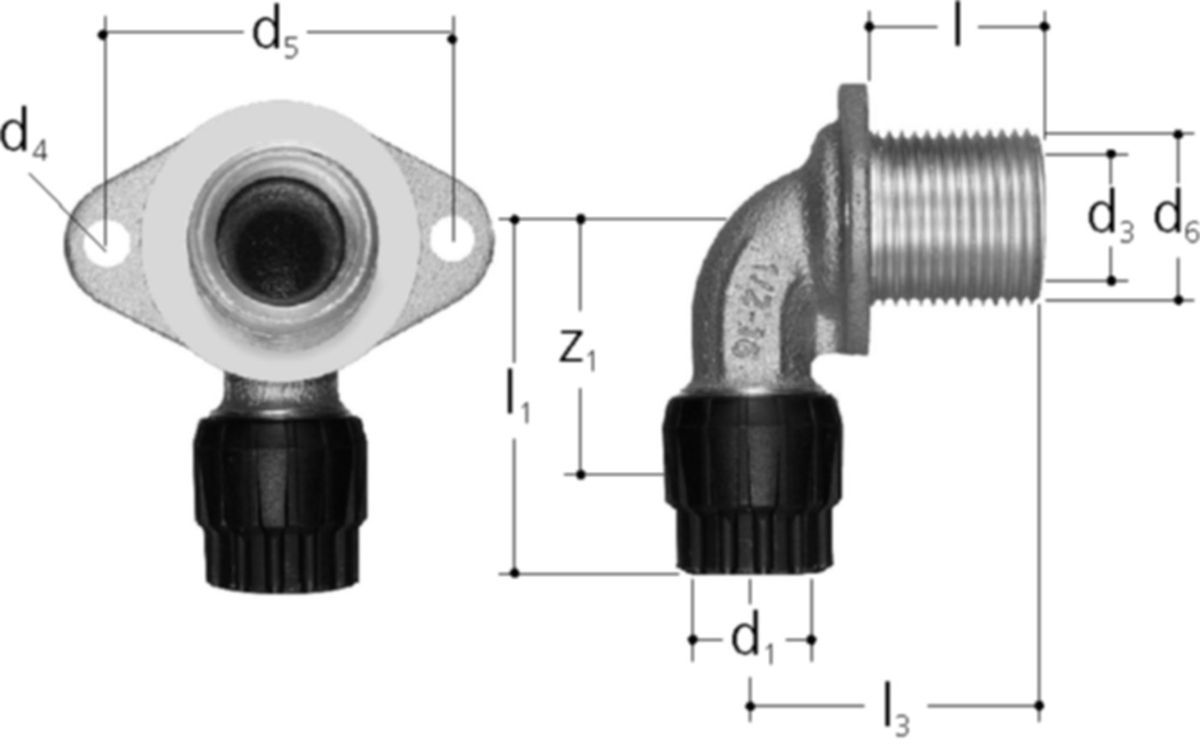 Sanipex MT-Wanddurchführung einfach