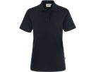 Damen-Poloshirt Top Gr. 3XL, schwarz - 100% Baumwolle, 200 g/m²