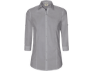 Bluse Vario-¾-Arm Perf. Gr. XS, titan - 50% Baumwolle, 50% Polyester, 120 g/m²