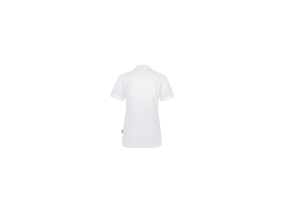 Damen-Poloshirt Top Gr. 5XL, weiss - 100% Baumwolle, 200 g/m²