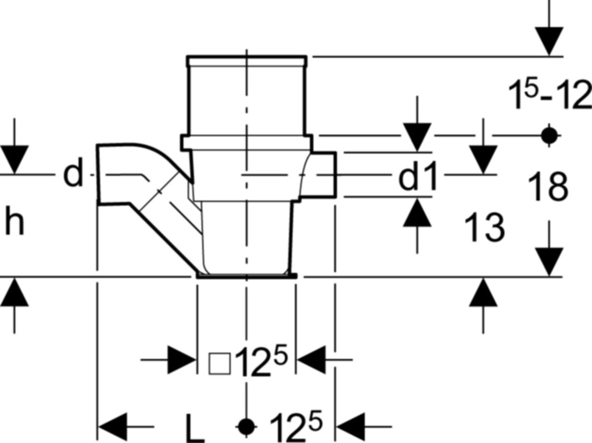 Geberit Bodenablauf VARINO