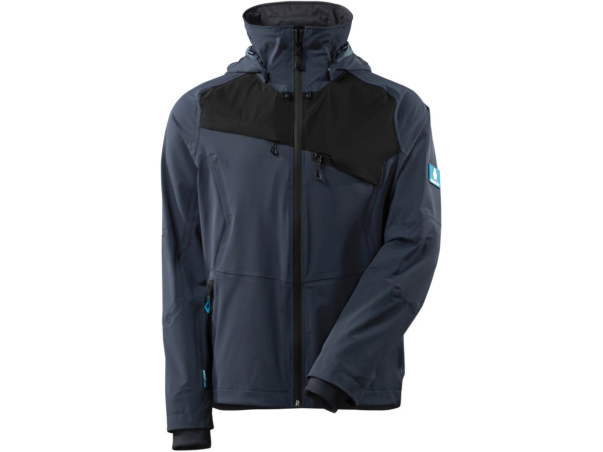 Hard Shell Jacke geringes Gewicht - wasserdicht, 87% PA / 13% EL, 200 g/m2