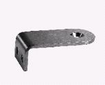 Winkelhalter gerade, Materialstärke 4 mm - Wst. 4301, Zentrumloch Ø 8,5 mm versenkt