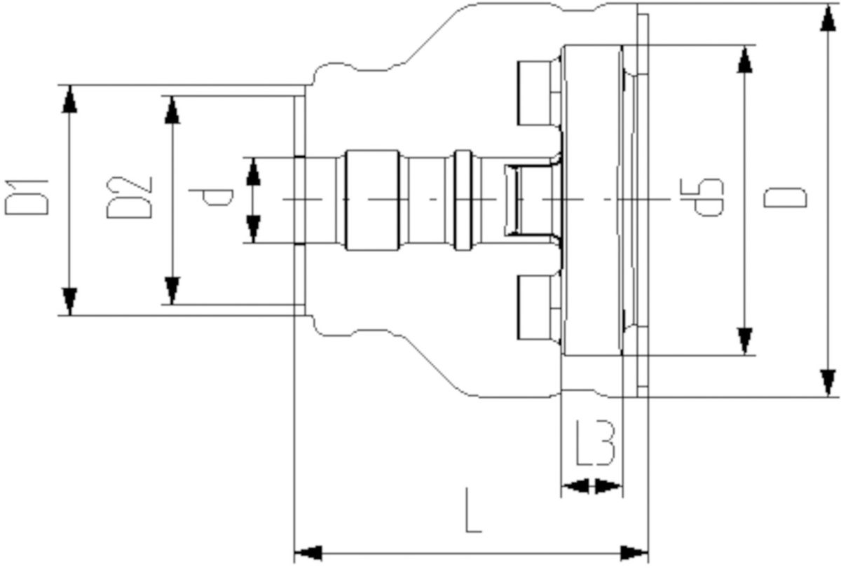 Vorschweissbunde +GF+ COOL-FIT 2.0 / 4.0 - PE100 SDR11/PN16, Typ 1 ohne Fase