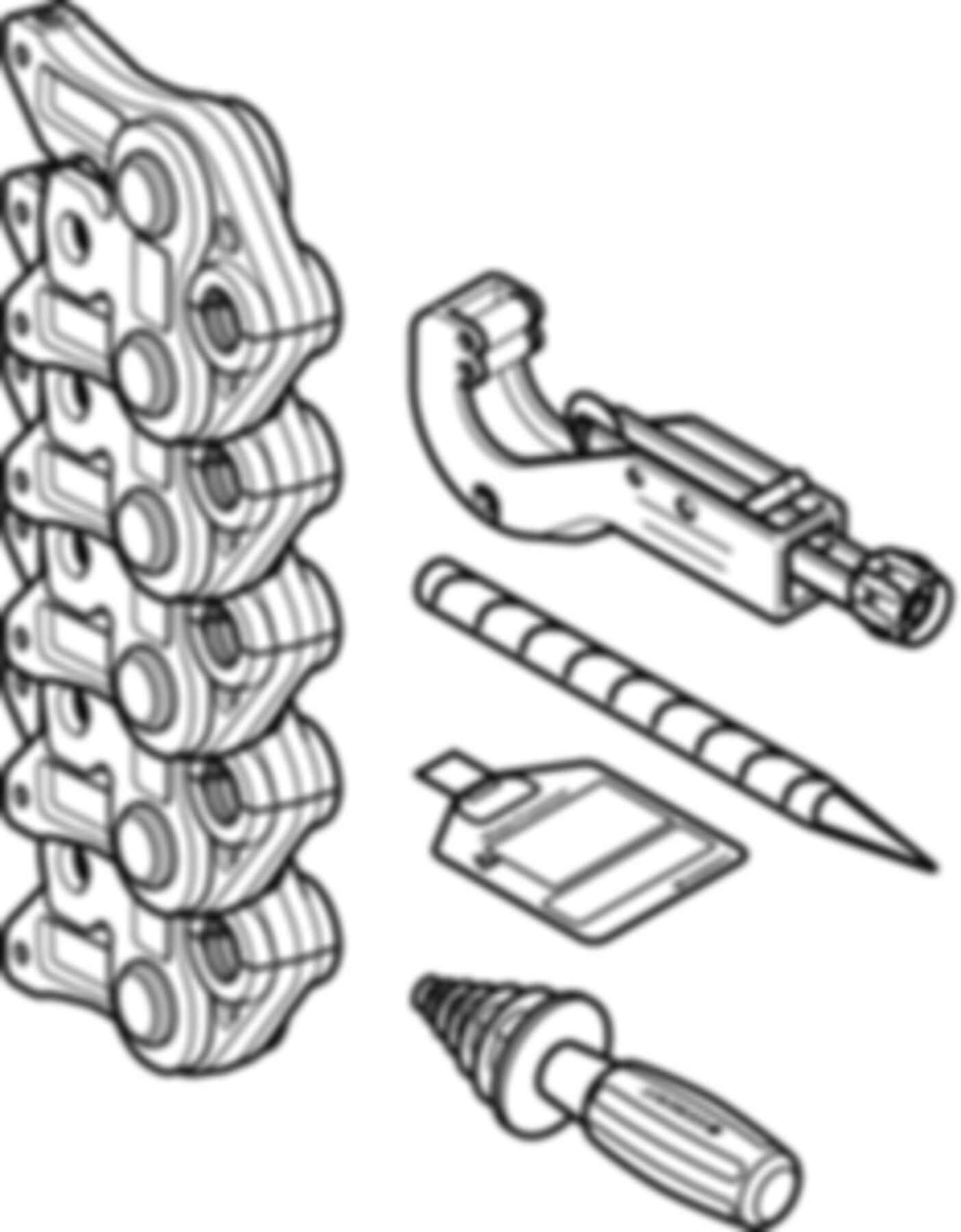 Geberit Mepla Pressbackenset [2] - d16 / 20 / 26 / 32 / 40mm