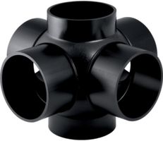 Geberit PE Mehrfach-Abzweig  90° - 4-teilig